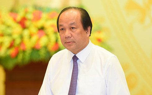 Bộ trưởng, Chủ nhiệm Văn phòng Chính phủ Mai Tiến Dũng thông tin về việc kiểm điểm, xem xét quy trình bổ nhiệm ông Trịnh Xuân Thanh.