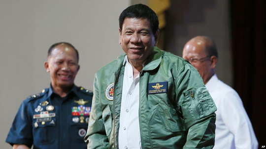 Tổng thống Rodrigo Duterte. Ảnh: AP