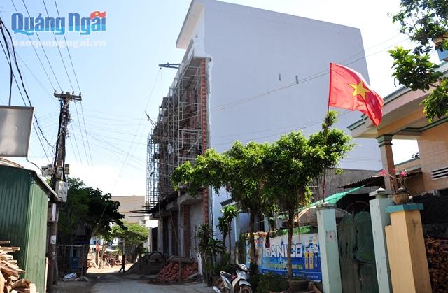 Tình trạng xây dựng nhà không phép diễn ra khá phổ biển trên địa bàn huyện Lý Sơn thời gian qua