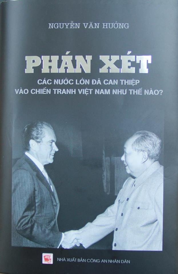 Bìa cuốn sách “Phán xét - Các nước lớn đã can thiệp vào chiến tranh Việt Nam như thế nào?
