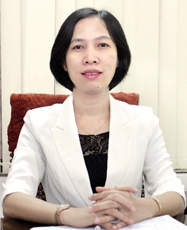 Bà Lê Na-Chủ tịch Hội LHPN tỉnh.
