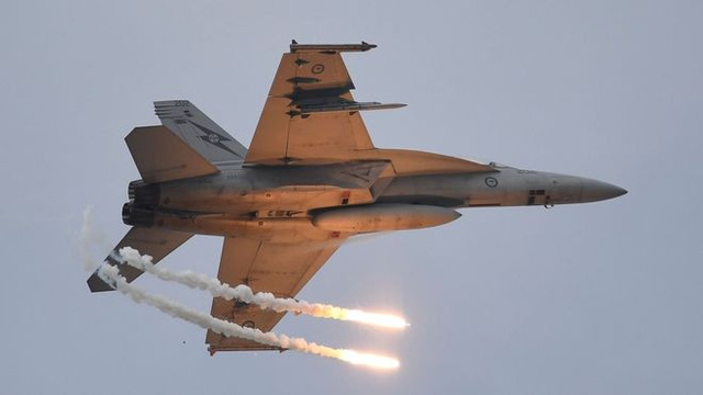 Một máy bay chiến đấu CF-18 Hornet (Ảnh: Getty)