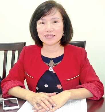 Bà Huỳnh Kim Hoa.