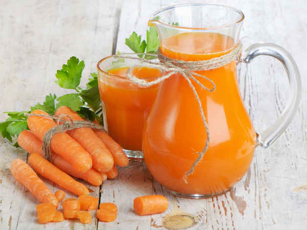 Nước ép cà rốt giúp đào thải axit uric