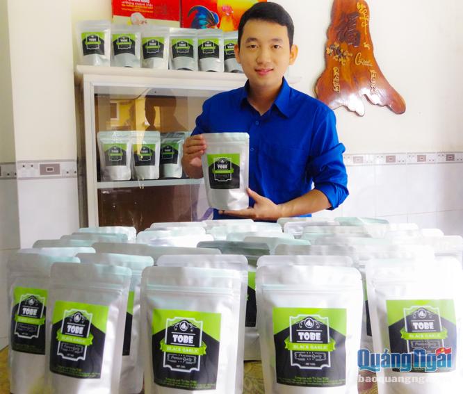 Chàng trai 8X Lương Thế Cương khởi nghiệp kinh doanh với sản phẩm tỏi đen ToBe.