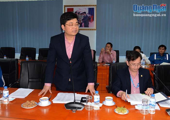 Tổng giám đốc BSR Trần Ngọc Nguyên phát biểu tại hội thảo