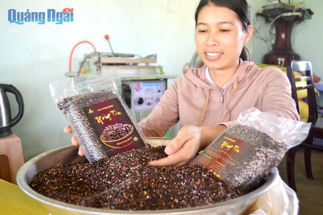  Sản phẩm gạo thảo dược-LĐ1 của Công ty Nông Tín được thị trường đón nhận.