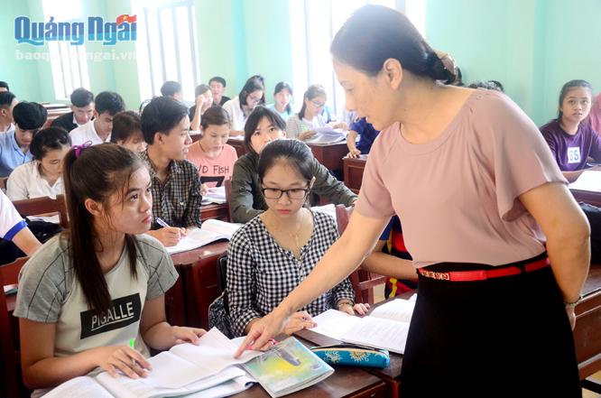 Trường ĐH Phạm Văn Đồng sẽ nâng cao hơn nữa chất lượng đào tạo khi trở thành thành viên của ĐH Quốc gia TP.Hồ Chí Minh.  ẢNH: PV