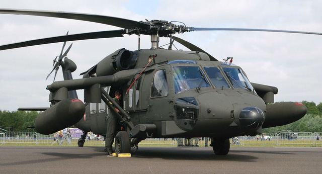  Trực thăng Sikorsky S-70 Black Hawk của Thổ Nhĩ Kỳ (Ảnh: Sputnik)
