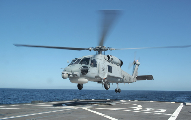 Một trực thăng MH-60R Sea Hawk. (Ảnh: AFP)