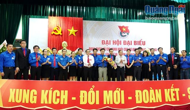 Ban Chấp hành Đoàn Khối CCQ tỉnh khóa VI, nhiệm kỳ 2017- 2022 ra mắt đại hội