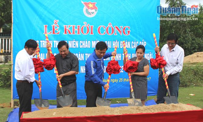Khởi công xây dựng Trường Mầm non xã Bình An (Bình Sơn).