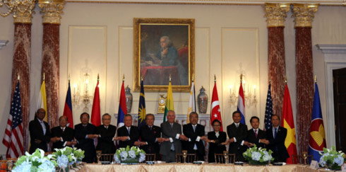 Ngoại trưởng Mỹ và Bộ trưởng Ngoại giao các nước ASEAN
