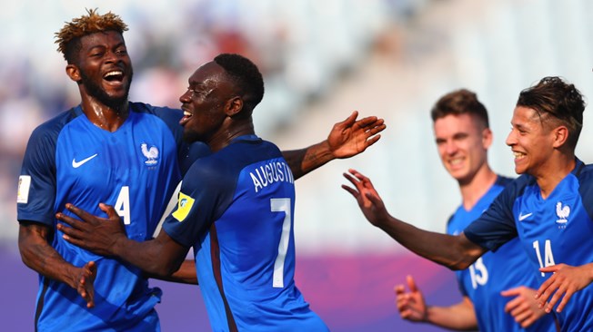  Dàn sao U20 Pháp được cho là có trị giá 800 tỷ đồng. Ảnh: FIFA.com