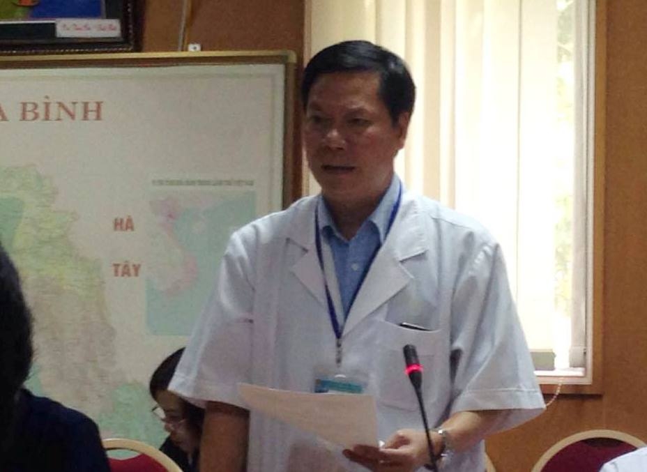 Giám đốc BVĐK tỉnh Hòa Bình Trương Quý Dương bị đình chỉ công tác. Ảnh: VGP/Thúy Hà