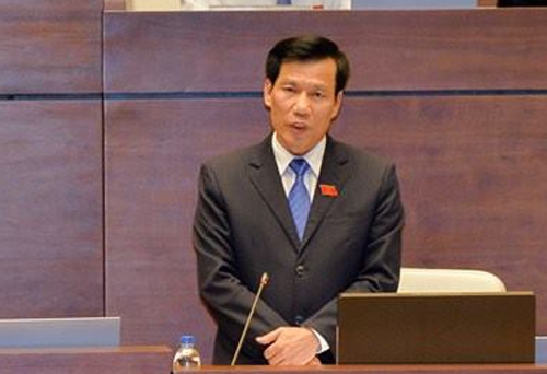 Bộ trưởng Nguyễn Ngọc Thiện trả lời chất vấn về công tác cấp phép, phổ biến ca khúc.