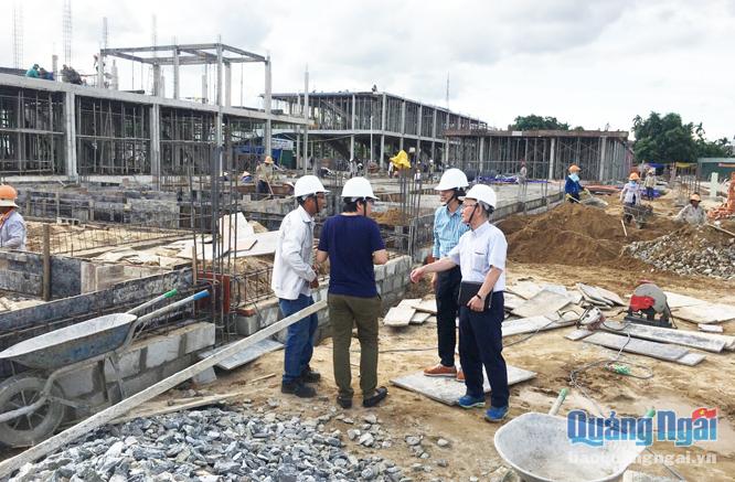  Dự án Uhome Quảng Ngãi đang được đẩy nhanh tiến độ thực hiện, với khối lượng tổng thể của dự án đạt trên 30%.