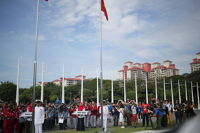Quốc kỳ Việt Nam tung bay tại SEA Games 29