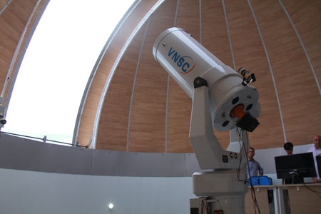Đài thiên văn Nha Trang đặt tại Hòn Chồng. Ảnh: VGP/Thu Cúc
