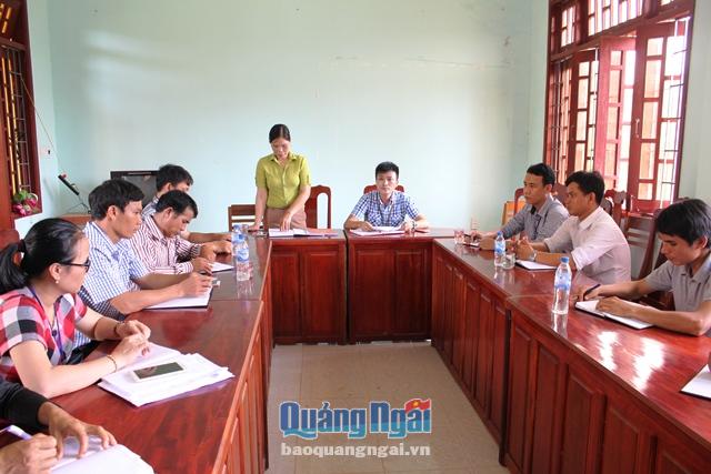 Để nâng cao chất lượng kiểm tra, giám sát, trong thời gian tới, Huyện ủy Trà Bồng sẽ tăng cường công tác tập huấn chuyên môn nghiệp vụ cho đội ngũ cán bộ làm công tác này