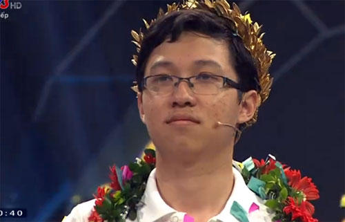 Phan Đăng Nhật Minh trở thành nhà vô địch mới của đỉnh Olympia.