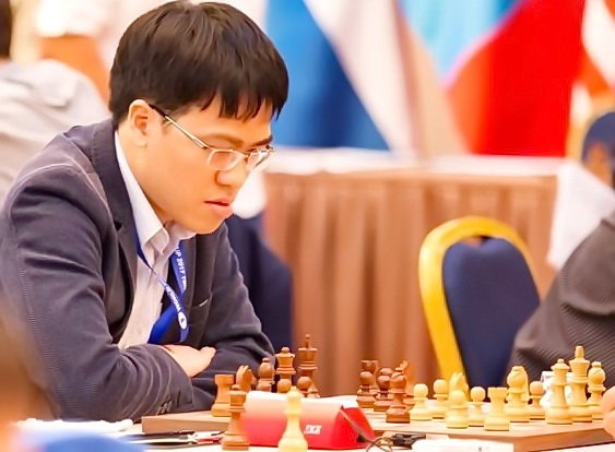  Quang Liêm chia tay Cúp cờ vua thế giới 2017 từ vòng thứ hai. Ảnh: M.CHÂU