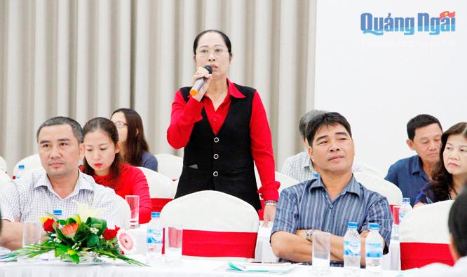 Doanh nghiệp phản ánh khó khăn trong quá trình đầu tư kinh doanh tại Quảng Ngãi trong khuôn khổ 