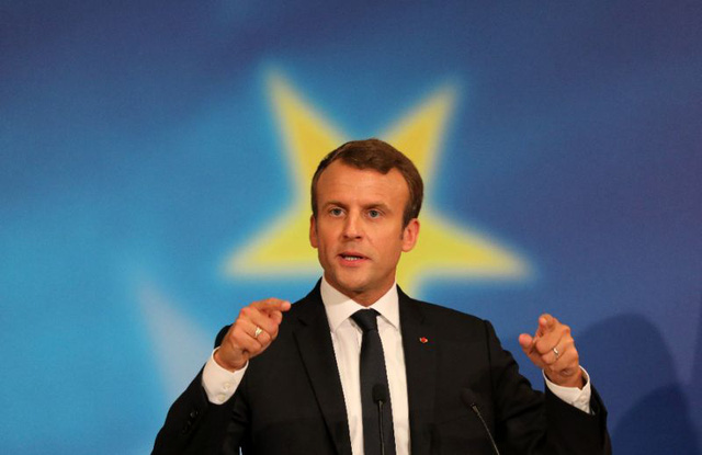 Tổng thống Pháp Emmanuel Macron - Ảnh: AFP