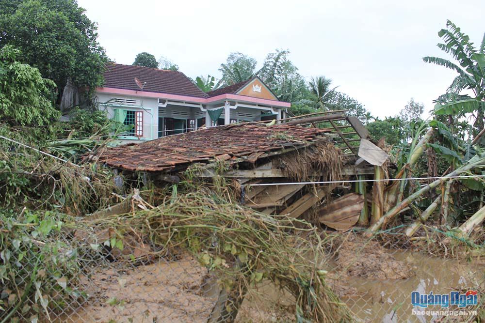 Xóm Soi thôn Nam Thuận tang hoang sau lũ