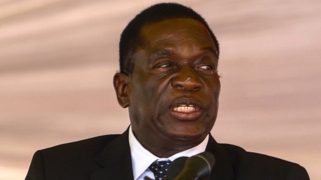 Phó Tổng thống Zimbabwe Emmerson Mnangagwa (Ảnh: AFP)