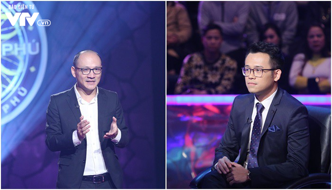 Nhà báo Phan Đăng và MC Đức Bảo trong buổi ghi hình thử vào tối 18/12.