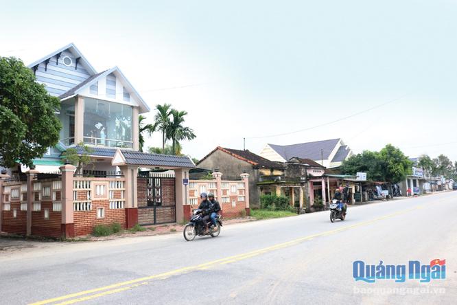 Bộ mặt khu dân cư giáo xứ Phú Hòa ngày càng khang trang.