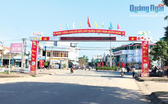 Huyện Nghĩa Hành đang được đề nghị công nhận đạt chuẩn huyện nông thôn mới đầu tiên của Quảng Ngãi.