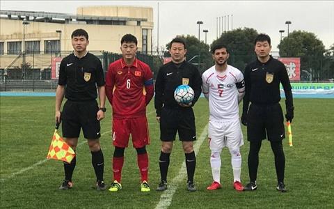 U23 Việt Nam bất phân thắng bại ở trận đấu với Palestine chiều 4/1