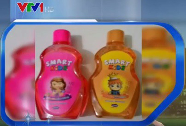 Sản phẩm Smart Kids bị cấm lưu hành trên toàn quốc. Ảnh VTV