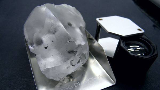 Viên kim cương được cho là lớn thứ 5 thế giới. Ảnh: ft.com