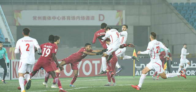  U23 Qatar giành thắng lợi trước U23 Palestine