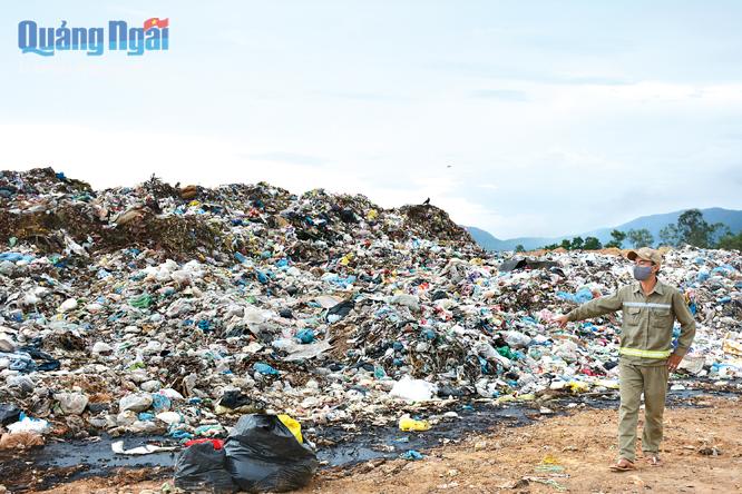  Khu vực bãi rác Nghĩa Kỳ được chọn triển khai dự án xử lý chất thải y tế nguy hại tập trung.