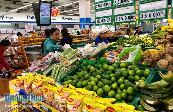 Sức mua tại siêu thị tăng đáng kể vào ngày cuối năm