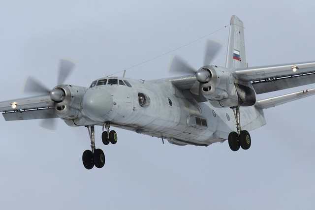 Một máy bay vận tải quân sự An-26 của Nga (Ảnh: Sputnik)