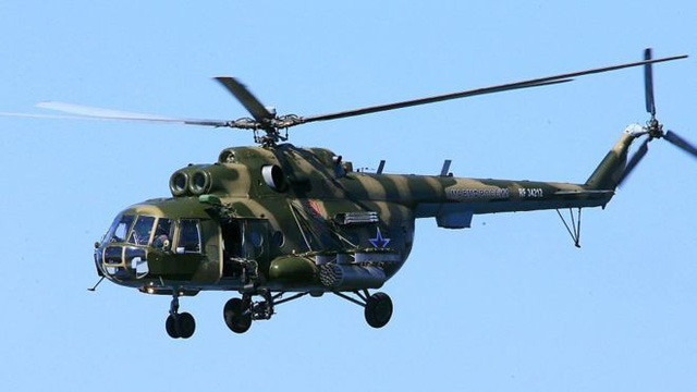 Một trực thăng Mi-8 của Nga (Ảnh: BBC)