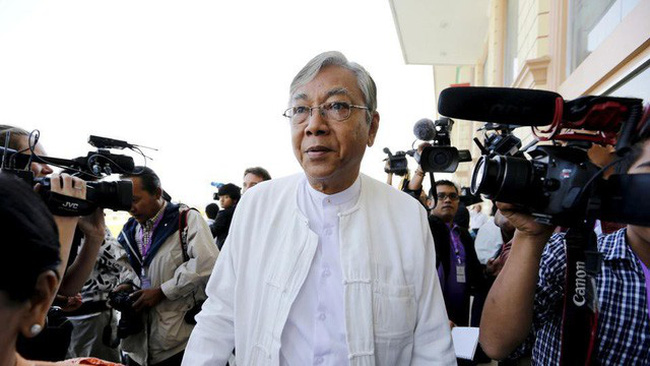 Tổng thống Myanmar Htin Kyaw. (Ảnh: Reuters)