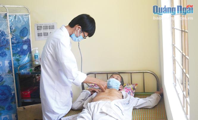 Bệnh nhân lao được điều trị tại Bệnh viện Lao và Bệnh phổi tỉnh.