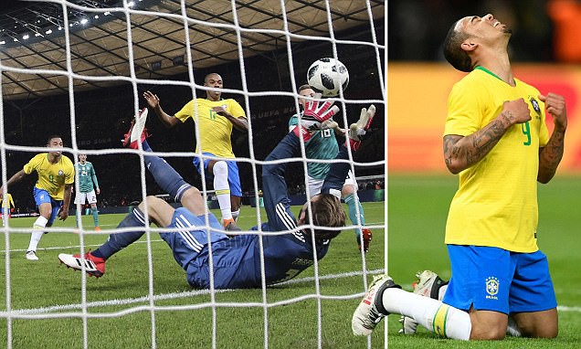 Jesus giúp ĐT Brazil trả món nợ bại trận tại World Cup 2014