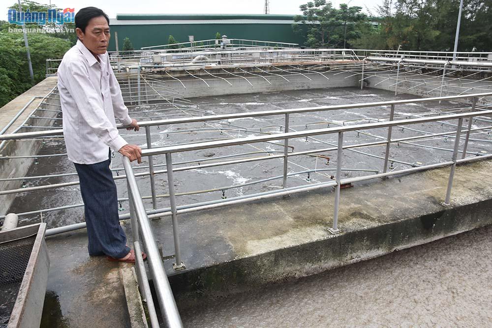Trạm xử lý nước thải tập trung KCN Quảng Phú đang gây bức xúc cho người dân trong khu vực vì có mùi hôi