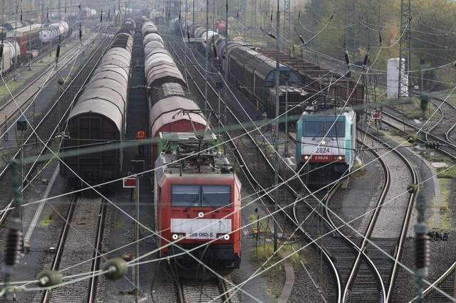 Một ga tàu lửa ở Đức. - Ảnh minh họa: Reuters