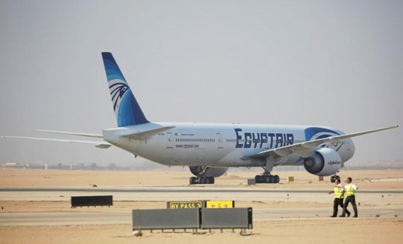 EgyptAir tái khởi động dịch vụ bay khứ hồi giữa Cairo và Moscow. Ảnh: REUTERS