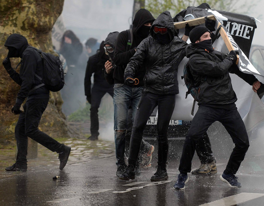  Người biểu tình ở Pháp. (Nguồn: Getty Images)