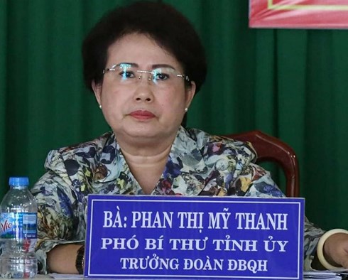 Bà Phan Thị Mỹ Thanh đã bị Ban Bí thư kỷ luật bằng hình thức cách mọi chức vụ trong Đảng