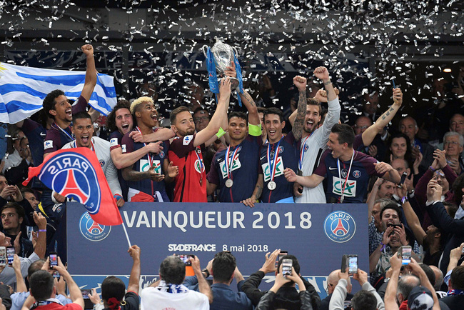 CLB Paris Saint Germain (PSG) đã hoàn tất cú ăn ba ở mùa giải năm nay sau khi đá bại Les Herbiers 2-0 trên sân Stade de France trong trận chung kết Cúp quốc gia Pháp.